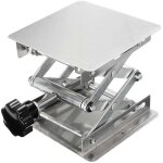 Gabrielle - table �l�vatrice de laboratoire plate - forme de levage de laboratoire en acier inox �l�vateur ...