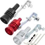 Gabrielle turbocompresseur de sifflet de voiture 3 pi�ces, sifflet de queue de moto, simulateur de queue ...