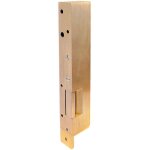 Gache �lectrique en applique 12v serrure verticale contact stationnaire 158 mm droit beugnot 12