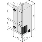 Ecolands - g�ches n� 3 en applique gauche tirant bronze - beugnot - be10621000