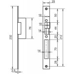 Metalux - gache electrique g16 - m�talux