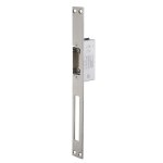 Thirard - gche lectrique encastrable  rupture pour porte bois et mtal, rversible, 12v, inox
