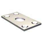 G�che � entailler pour verrou �16 mm