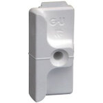 G�che galet plastival nylon blanc pour pvc ferco e - 18104 - 00 - 0 - 7