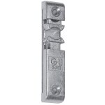 Ferco - g�che loquet pour vantail semi - fixe en applique ob2 bois / pvc 8 - 00740 - 01 - 0 - 1