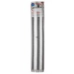 Gaine de hotte en aluminium diam 125 mm d'origine