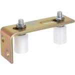 Galet de guidage pour porte coulissante, galet r�glable avec support en l, adapt� aux roues de porte ...