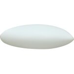 Galet solaire lumineux - luna - blanc - 64x39x21 cm - led int�gr�e - d�coration jardin