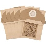 Sac de papier filtre  poussire de 10 / 5 pices for karcher wd2 wd2250 a2004 a2054 mv2 pices de sac ...