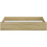 Gami - tiroir de lit 117 cm pour lit 160x200 cm effet ch�ne - zelka