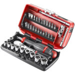 Gamme facom 1 / 4' - el�ments d'entra�nement, embouts s�rie 1, cl� � six pans creux, cl� � cliquet r�versible ...
