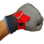 Jamais utilis�]gant anti - coupure, gant de boucher, maille inox, niveau de protection 5, gant de travail ...