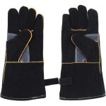 Gants r�sistants � la chaleur et au feu gants de soudage pour chemin�e, po�le, four, grill, soudage, ...