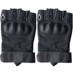 Gants de combat respirants � demi - doigts avec renforts, 2 pi�ces, pour randonn�e et sports extr�mes, ...
