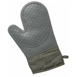 Gant de cuisine silicone 29cm gris Gant de cuisine silicone 29cm gris