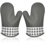 Gant de cuisine silicone anti chaleur, gant four manique four oven mitts oven gloves gant manique gants ...