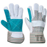 Gants docker paume doubl�e gris 3xl - taille 12