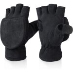Gants d'hiver pour femmes, gants thermiques sans doigts pour v�lo gants d'�quitation gants de moto gants ...