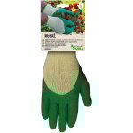 Gants de jardinage ? polyester / latex ? taille 10 ? vert ? protection pines