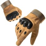 Gants de moto gants tactiques, gants avec protection des articulations dures et 2 doigts �cran tactile ...