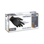 Gants en nitrile � prise int�grale non poudr�s reflexx n85b - l