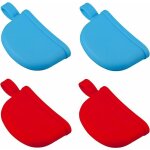 Gants les poign�es de pincement de cuisson gants en silicone pour porte - pot r�sistant � chaleur et ...