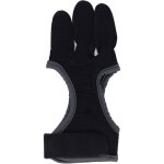 Gant de protection 3 doigts pour arc recurve traditionnel, gant de tir � l'arc avec patte de traction ...