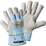 Gants de protection worky 1574 cuir vachette grain en 388 risques mecaniques 2133 taille 10 (xl)