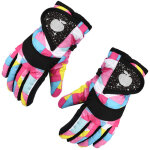 Gants de ski imperm�ables et chauds pour enfants - id�aux pour sports d'hiver, patinage et cyclisme