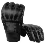 Gants de sport mi - doigts en cuir pu ergonomiques pour sac de frappe et entra�nement