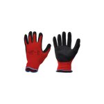 Gants de travail antide'rapants 12 pie'ces en nitrile / nylon taille 11 adapte's aux secteurs de la constructi ...