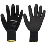 Gant workeasy black pu taille 8 noir pes avec polyur�thane en 388