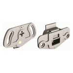 Garniture de porte avec montures  encastrer mantion pico25