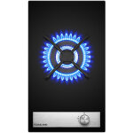 Gasland plaque de cuisson  gaz naturel / butane / propane encastre, surface en verre tremp & grilles ...