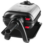 Tefal - gaufrier 1200w noir / inox wm756d12