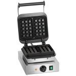 Gaufrier professionnel - 160 x 100 mm - hauteur 32 mm - bartscher