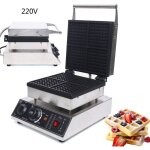 Gaufrier professionnel belge antiadh�sif gaufre muffin toaster machine � gaufres 1750w