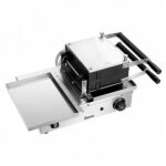 Gaufrier professionnel rotatif - 165 x 100 mm - hauteur 10 mm - bartscher
