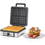 Gaufrier xxl, 4 gaufres, appareil � panini, gaufrier avec grill �lectrique