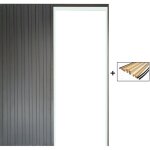 Gdmenuiseries ? syst�me � galandage pour porte coulissante 63cm ? kit de finitions inclus ? fabrication ...