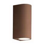 Gea led extrieur gea led vejo b ges905 gu10 led ip44 applique murale cylindre aluminium classique bi ...