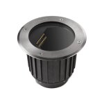 Leds - c4 - gea washer - lampadaire encastrable ext�rieur � led acier inoxydable aisi 316 ip67