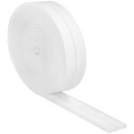 Geko - bourrelet mousse pu blanc 19mmx6mmx8m mistral