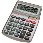 Unbekannt - genie 540 calculatrice de bureau gris ecran: 10 solaire,  pile(s) (l x h x p) 105 x 30 x ...