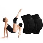 Genouill�res de protection danse, sport, volley - ball, �ponge �paisse antid�rapante, pour danse / volley, ...