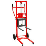 Gerbeur manuel charge 250 kg roues pneumatiques diam 260 mm levée 1250 mm - fimm Gerbeur manuel charge 250 kg roues pneumatiques diam 260 mm levée 1250 mm - fimm