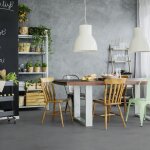 Gerflor - dalle de sol pvc clipsable effet b�ton brickell dark 1. 97 m�