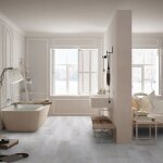 Gerflor - dalle de sol pvc clipsable effet b�ton gotha clear 1. 98 m�