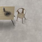 Gerflor ? dalle de sol pvc clipsable effet b�ton pepper taupe ? r�sistant � l'eau ? installation rapide ...