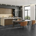 Gerflor - dalle de sol pvc clipsable sous couche int�gr�e effet pierre grey marble 2. 04 m�